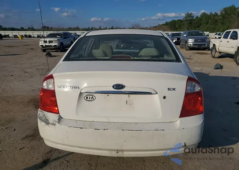 2005 Kia Spectra Lx z USA, uszkodzony, nr VIN KNAFE121655179594